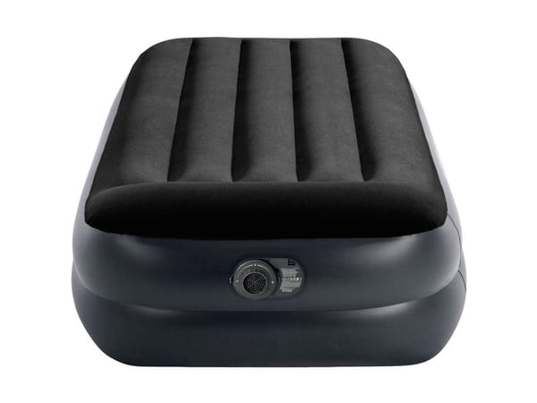Intex DuraBeam+ Pillow Rest Raised, Enkel madrass, Rektangel, Inne & Ute, Innebygd luftpumpe