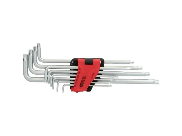 KS Tools 151.4860, Spoiler-torx, Metallisk, Stål, Kromfarget, 433 g, 10 stykker