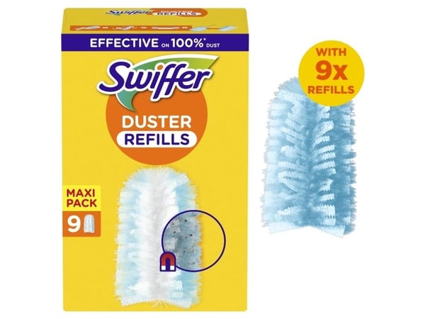 Swiffer DUSTER dammvipprefill mikrofiber 9 st.