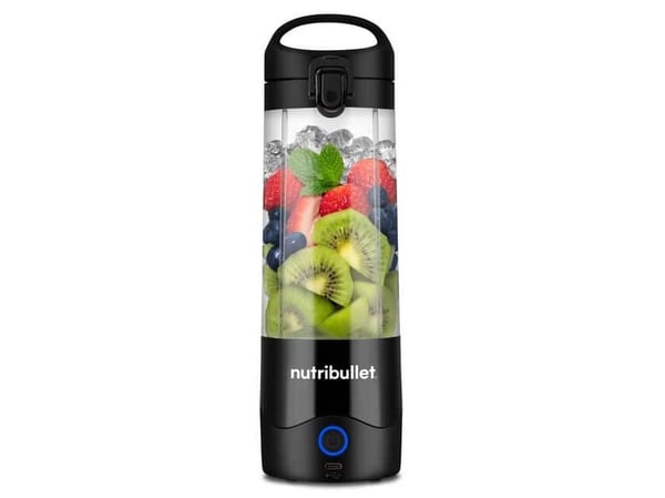NutriBullet NBP003B, Kannettava blenderi, 0,475 L, Syke-toiminto, Jäänmurskaus, 0,4237 m, musta