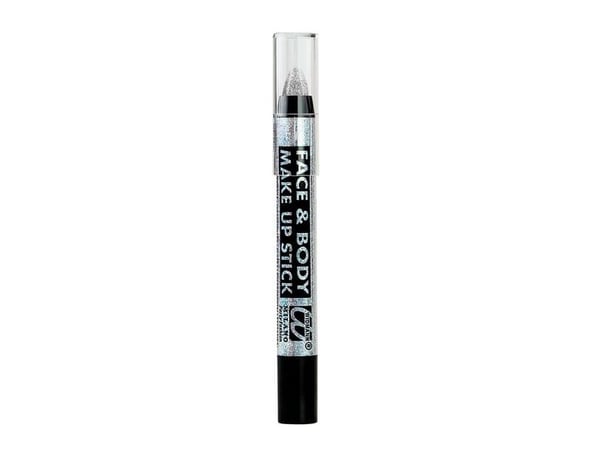 Sølv sminkestift med glimmer