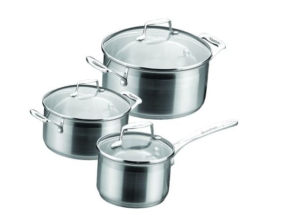 Scanpan grytset 1,8 l - 2,5 l - 3,2 l Impact