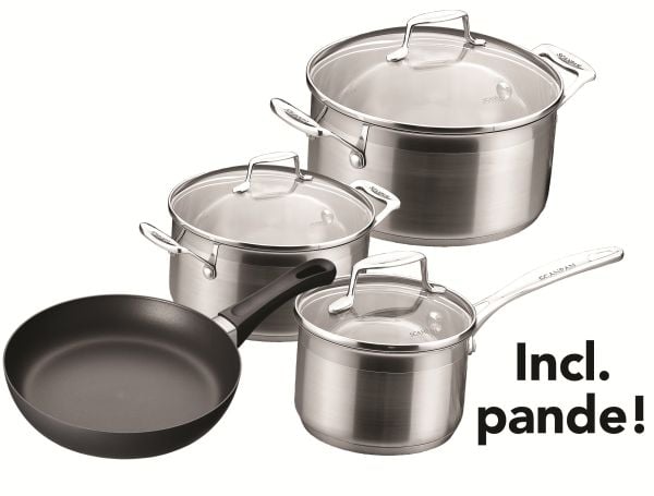 Scanpan grytset 1,8 l - 2,5 l - 3,2 l Impact