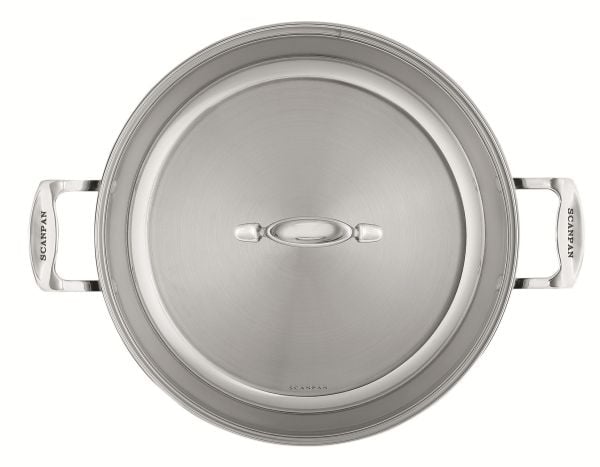Scanpan 32 cm kockpanna med lock - Impact