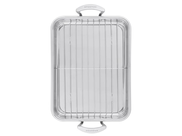 Scanpan stekpanna 42x26 cm med galler - Impact