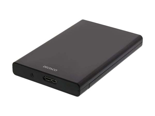 DELTACO MAP-K2568 - Lagringspakke - 2,5" - SATA 6 Gb/s - USB 3.1 (Gen 1)