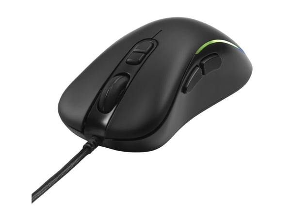 DELTACO GAMING DM120 - Mus - ergonomisk - kablet - USB