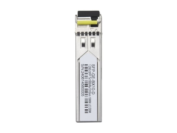 DELTACO - SFP (mini-GBIC) transceivermodul - 1.25GbE - 1000Base-LX - LC-enkeltmodus - opp til 10 km - 1310 (TX) / 1550 (RX) nm