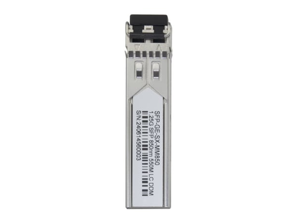 DELTACO - SFP (mini-GBIC) transceivermodul - 1.25GbE - 1000Base-SX - LC Duplex multi-modus - opp til 550 m - 850 nm