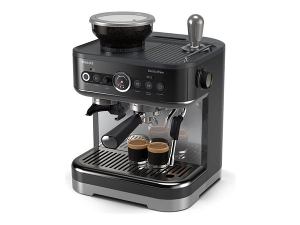 Philips Barista Brew PSA3218 - Kaffemaskine med capuccinatore - 15 bar - sort