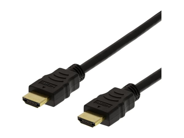 DELTACO HIGH-SPEED FLEX HDMI-kaapelit, 7M, 4K UHD, musta HDMI-1060D-FLEX