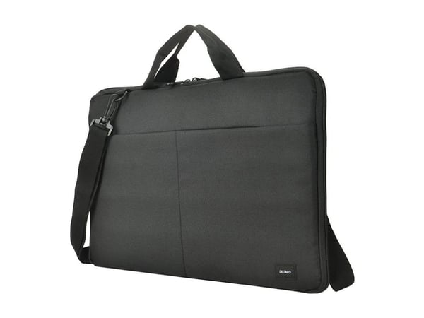 DELTACO - Notebookhylster - resirkulert, håndtak, skulderstropp - 15.6" - 16" - svart