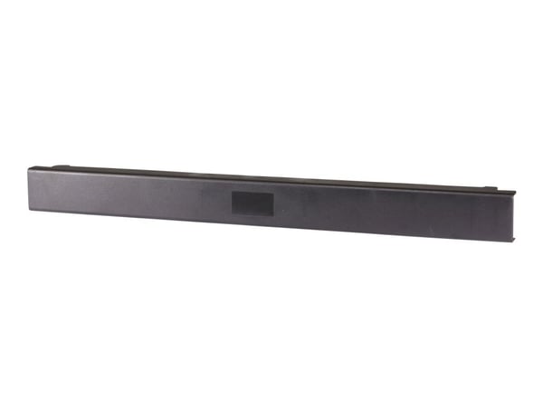 DELTACO 19-8 - Paneldekke for rackkabelstyring - svart - 1U - 19"