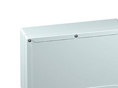 Kassa TG 252x162x90 mm grå ABS