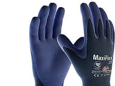 ATG Handske MaxiFlex® Elite™ S.9fingerdyppet strikhandske i nylon/lycra med nitril belægningi håndfladen og fingerspidserne