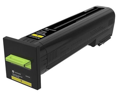 Lexmark CX825, 22000 sivua, Keltainen, 1 kpl