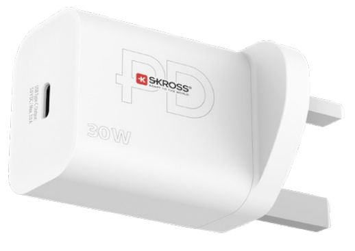 Skross SKCH000530WPDUKCN, inomhus, AC, Vit