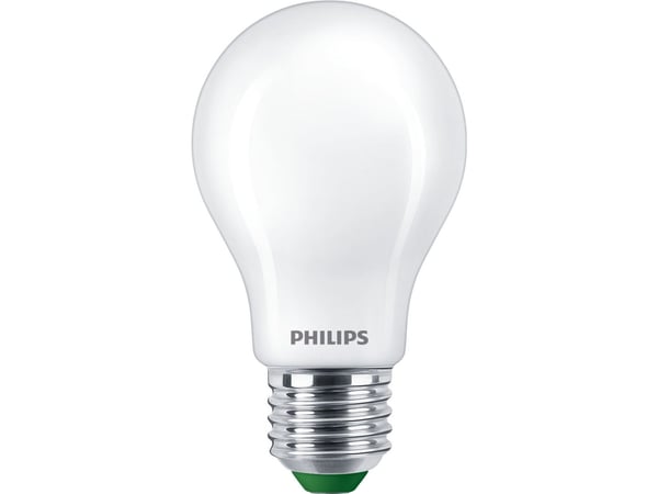 Philips Hehkulankalamppu, huurrettu 60W A60 E27 x2, 4 W, 60 W, E27, 840 lm, 50000 h, Lämmin valkoinen