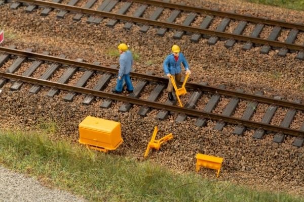 Auhagen 41670, HO (1:87), Flerfarget