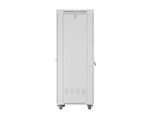 19" 42U 600X800 GRÅ LANBERG GLASDÖRR (FLAT PACK) V2