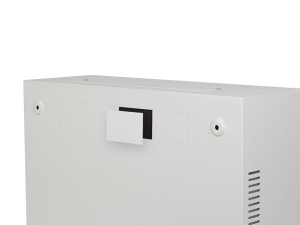 Lanberg WAF1 Series - Rack skap - 540 x 200, low profile, assembled - veggmonterbar - grå, RAL 7035 - 4U - 19"