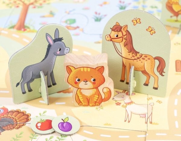 Tactic My First Puzzle & Play Cat on the Farm