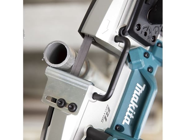 Makita vannesaha 18V - DPB184Z, integroitu LED-lamppu, akulla ja laturilla