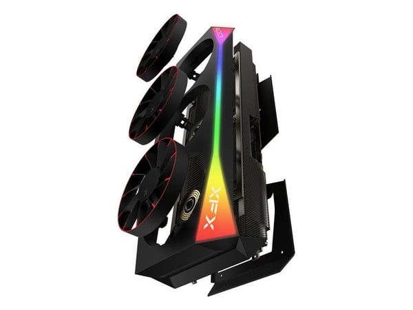 XFX Mercury Radeon RX 9070XT OC - Magnetic Air Edition - grafikkort - Radeon RX 9070 XT - 16 GB GDDR6 - PCI Express 5.0