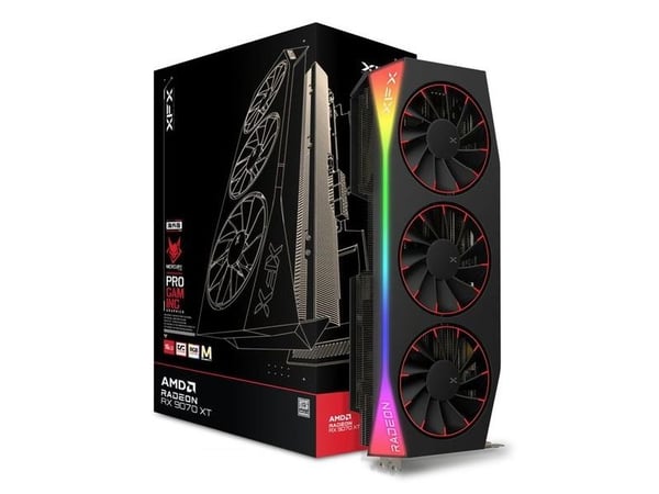 XFX Mercury Radeon RX 9070XT OC - Magnetic Air Edition - grafikkort - Radeon RX 9070 XT - 16 GB GDDR6 - PCI Express 5.0