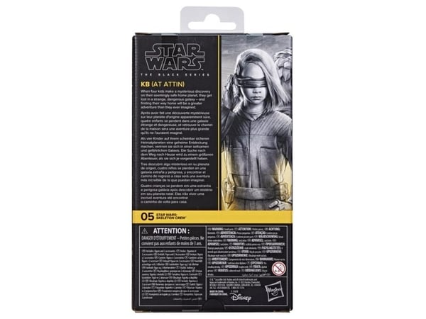 Star Wars The Black Series KB (At Attin), 4 år, Flerfarget