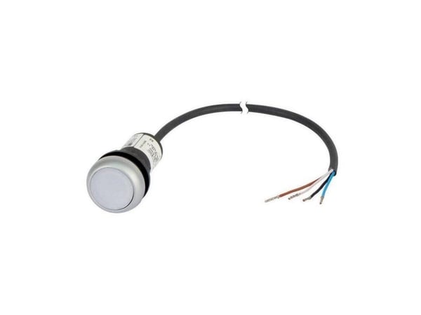 Eaton C22-DL-W-K10-24-P62 Painonappi litteä valkoinen 1 kpl