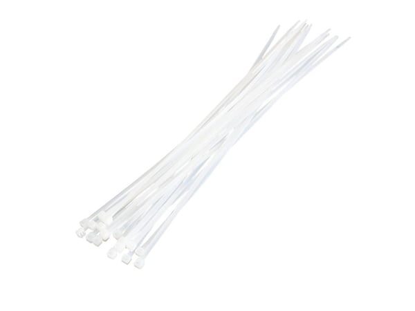 LogiLink KAB0040, Nylon, Transparent, 400 mm, 4,8 mm, 100 styck