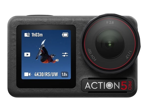 DJI Osmo Action 5 Pro - Adventure Combo - aktionkamera - 4 K / 120 fps - blixt 64 GB - Wi-Fi, Bluetooth - undervatten upp till 20 m