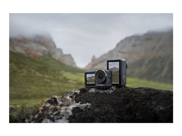 DJI Osmo Action 5 Pro - Adventure Combo - aktionkamera - 4 K / 120 fps - blixt 64 GB - Wi-Fi, Bluetooth - undervatten upp till 20 m