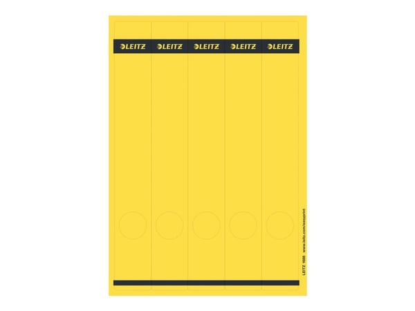 Leitz 16880015, Keltainen, Suorakulmio, Rengaskansio, Paperi, 80 g/m², 5 kpl Leitz 16880015, Keltainen, Suorakulmio, Rengaskansio, Paperi, 80 g/m², 5 kpl