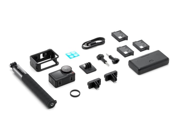DJI Osmo Action 5 Pro - Adventure Combo - aktionkamera - 4 K / 120 fps - blixt 64 GB - Wi-Fi, Bluetooth - undervatten upp till 20 m