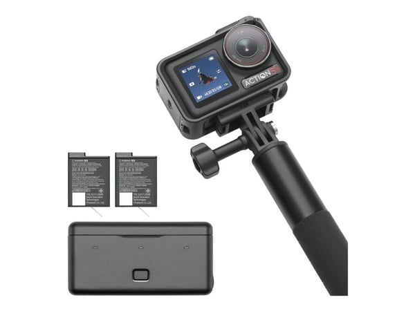 DJI Osmo Action 5 Pro - Adventure Combo - aktionkamera - 4 K / 120 fps - blixt 64 GB - Wi-Fi, Bluetooth - undervatten upp till 20 m