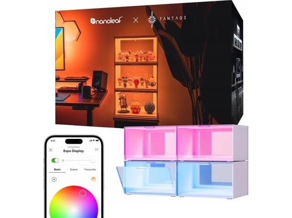 Nanoleaf Fantaqi EXPO Smart Starter Kit - Lagerenhet - modulær (en pakke 4)