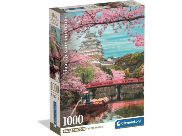 Clementoni 1000 pcs. CB Himeji Castle In Spring, 14 År