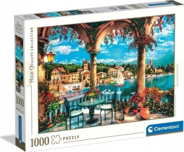 Clementoni Puzzle HQ Comon järvinäkymä 1000 elementtiä (39880)