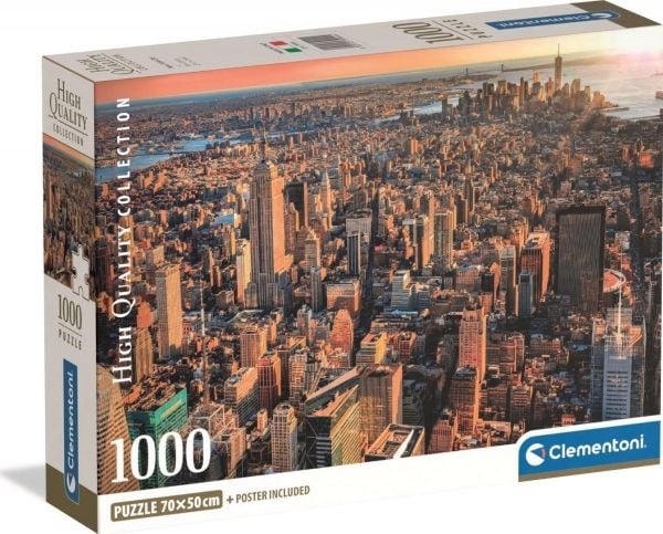 Clementoni 1000 pcs. CB New York City, 14 År