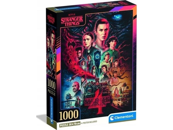 Clementoni pussel Compact Stranger Things 1000 bitar (39980)