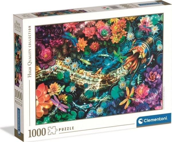 Clementoni Puzzle HQ Koi River 1000 brikker (39892)