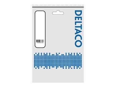 DELTACO STP-611GAU - Liitäntäjohto - RJ-45 (uros) RJ-45 (uros) - 1,5 m - taitettu suojaamaton kierretty pari (F/UTP) - CAT 6a - halogeeniton, muoto...