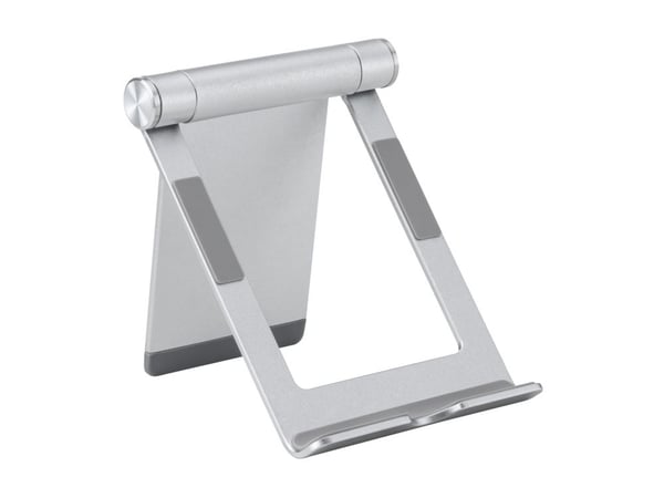 Sammenleggbart stativ for nettbrett og telefoner DELTACO, aluminium / ARM-0516