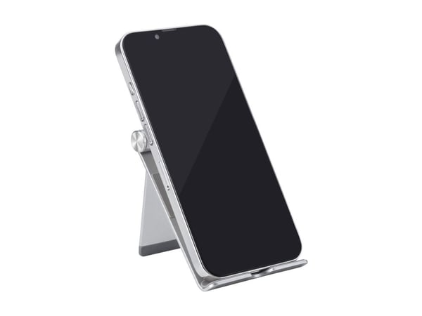 Sammenleggbart stativ for nettbrett og telefoner DELTACO, aluminium / ARM-0516