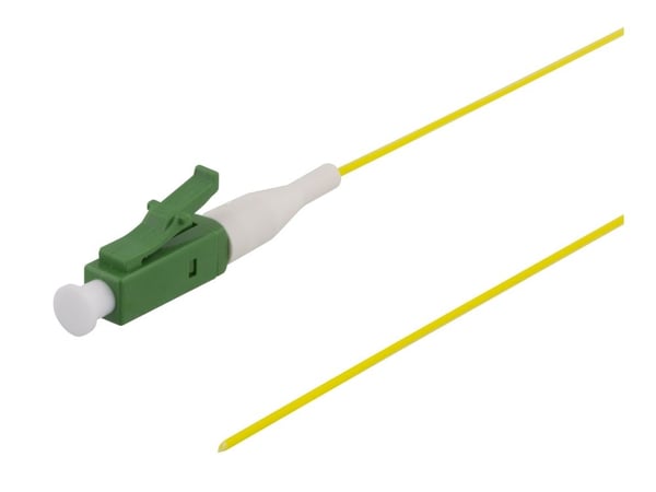 DELTACO - Nettverkskabel - LC/APC-enkeltmodus (hann) til LC/APC-enkeltmodus (hann) - 1.5 m - fiberoptisk - 9 / 125 micron - OS2 - halogenfri