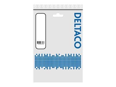 DELTACO SFTP-603AH - Koblingskabel - RJ-45 (hann) til RJ-45 (hann) - SFTP - CAT 6a - halogenfri, formstøpt - grå