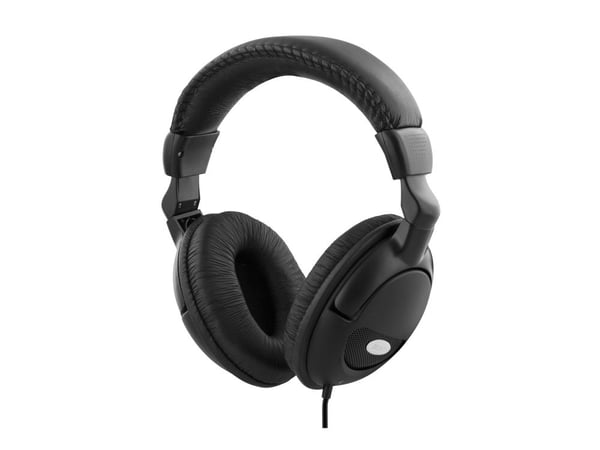 DELTACO HL-8 - Hodetelefoner - full størrelse - kablet - 3,5 mm jakk