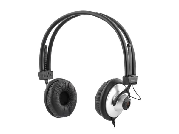 DELTACO HL-6 - Hodetelefoner - full størrelse - kablet - 3,5 mm jakk